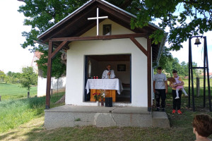 Kuljani kod kapelice sv. Ilije blagoslov polja